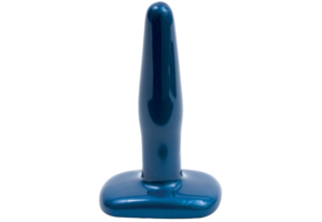 Iridescent Butt Plug Small 11.2 cm Midnight Blue Safe