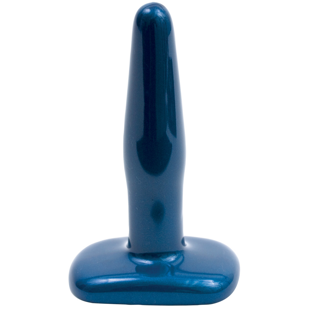 Iridescent Butt Plug Small 11.2 cm Midnight Blue Safe