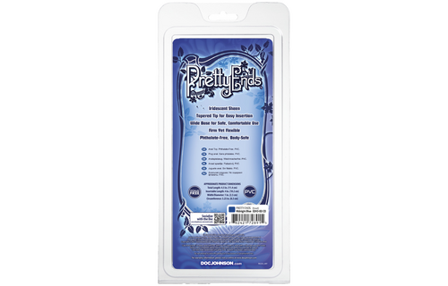 Iridescent Butt Plug Small 11.2 cm Midnight Blue Safe