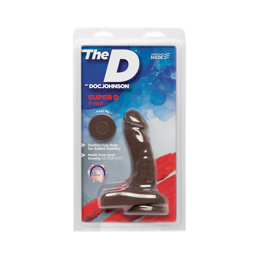 Super D 6'' (15.8 cm) - Buy realistic & firm dildo