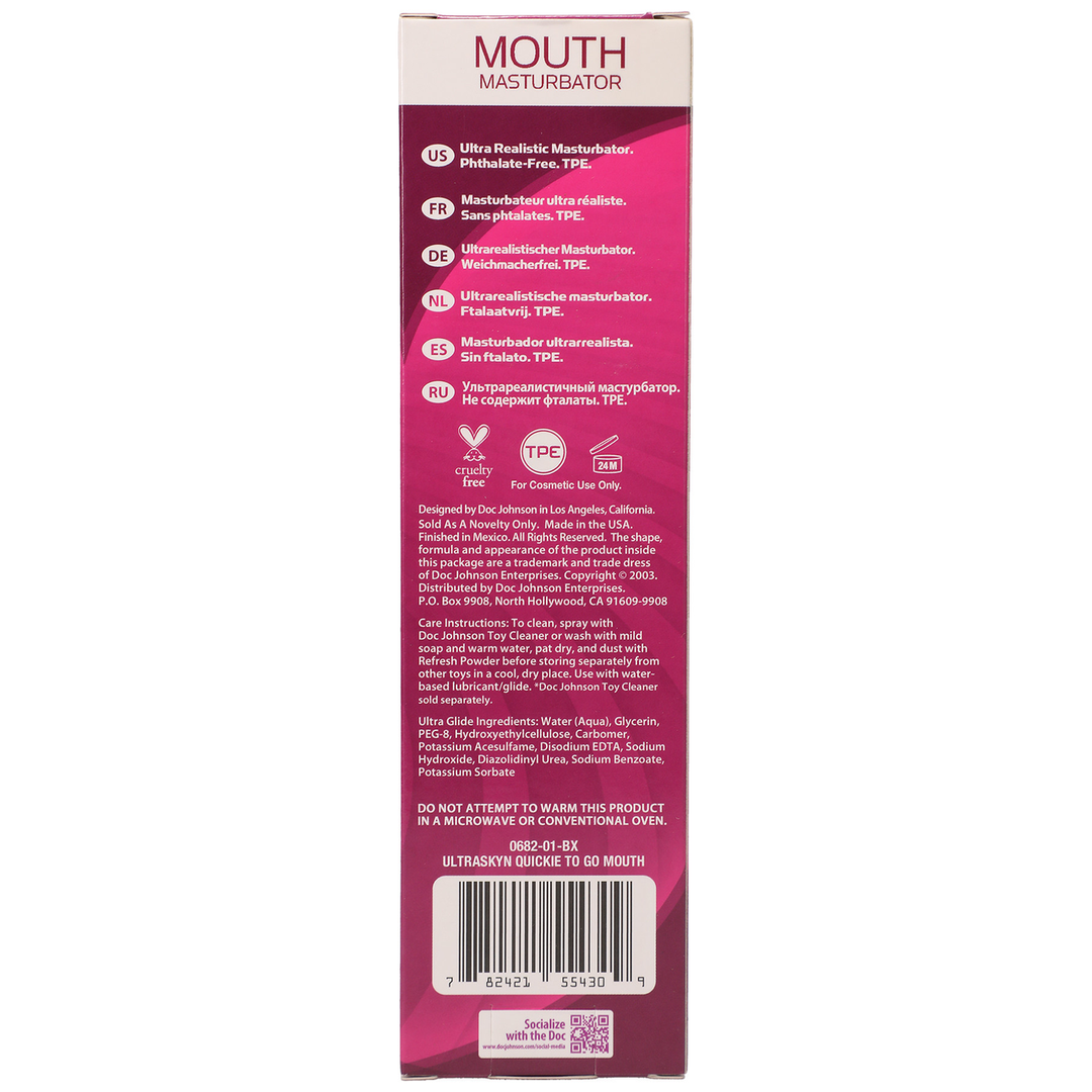 ULTRASKYN Mouth Masturbator – Fast & Ultra-Fine Pleasure