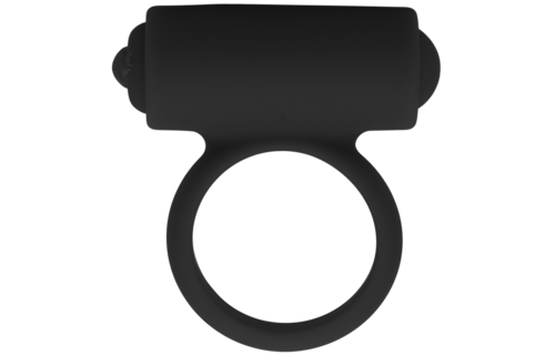 Vibrating C-ring Black | Intense Pleasure & Comfort | Doc Johnson