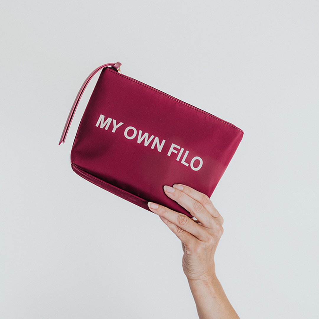 Mijn Eigen Filo - Pouch - Paars