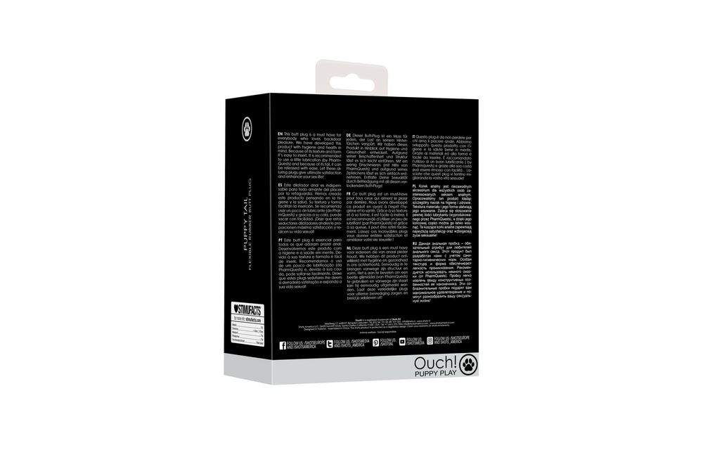 Flexibler Gummi Buttplug