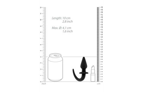 Flexibler Gummi-Buttplug 27 cm – Sicher & bequem