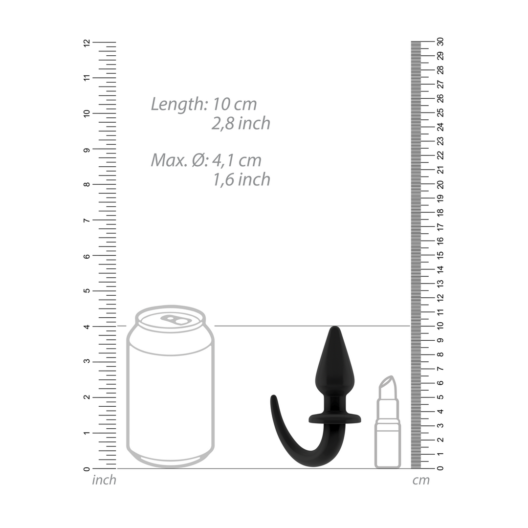 Flexible Rubber Butt Plug 27 cm – Safe & Comfortable