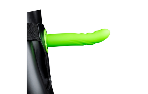 Glow in the Dark Strap-On Neongrün 15,2 cm – Ouch! by Shots