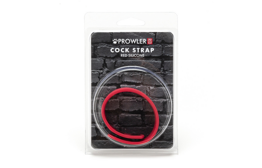 Silicone Cock Strap Red | Comfort & Style Prowler RED