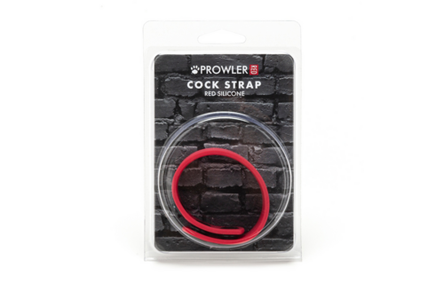 Silicone Cock Strap Red | Comfort & Style Prowler RED