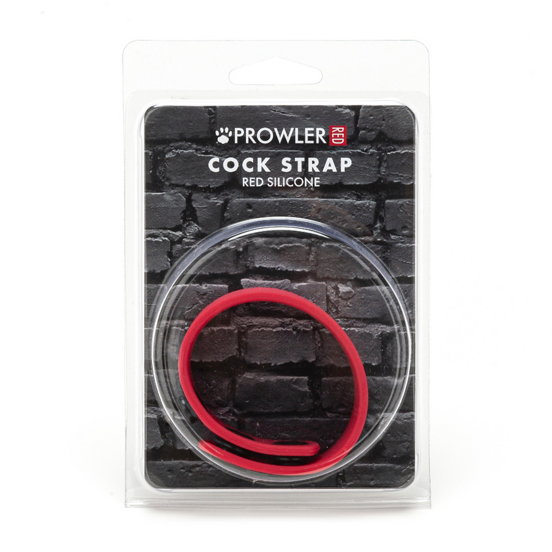 Silicone Cock Strap Rood | Comfort & Stijl Prowler RED