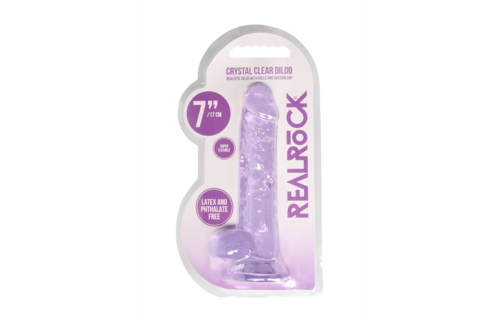 Realistischer Dildo mit Hoden 19 cm – natürlich & fest