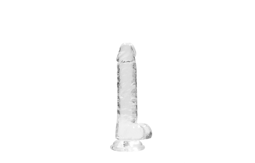 Realistischer Dildo mit Balls - 7 / 18 cm