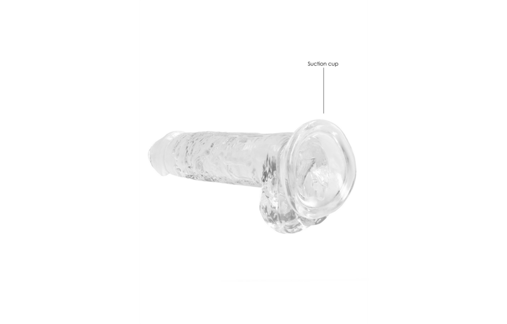 Realistic Dildo with Balls - 7 / 18 cm