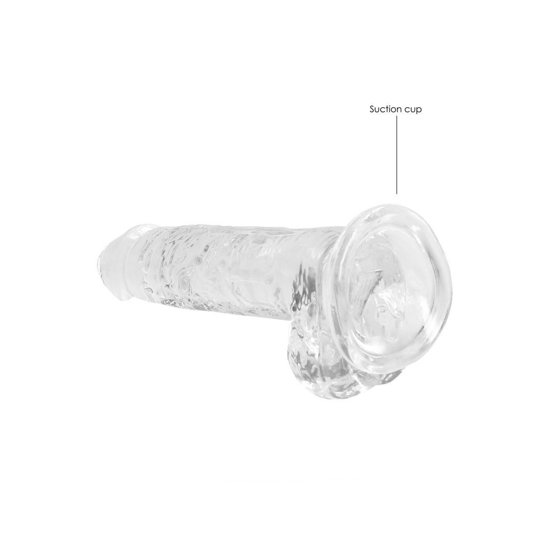 Realistischer Dildo mit Balls - 7 / 18 cm