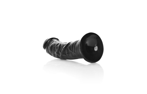 Gebogen Realistische Dildo met Zuignap - 6 / 15,5 cm