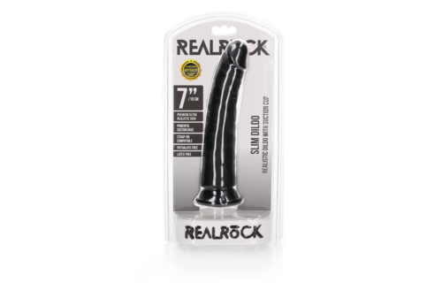 Slim realistischer Dildo mit Saugnapf - 7 / 18 cm