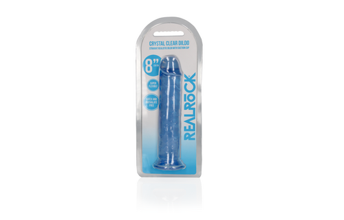 Straight Realistic Dildo with Suction Cup - 8'' / 20