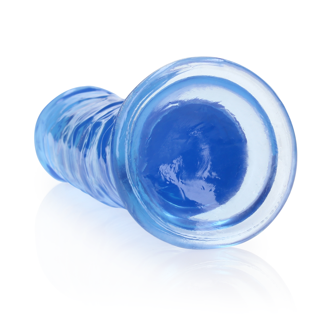 Rechte Dildo Met Zuignap 20 cm – Crystal Clear Plezier