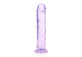 Gerader realistischer Dildo 20 cm mit Saugnapf – RealRock