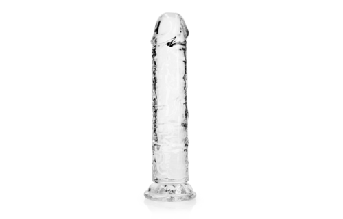 Gerader realistischer Dildo mit Saugnapf - 8'' / 20