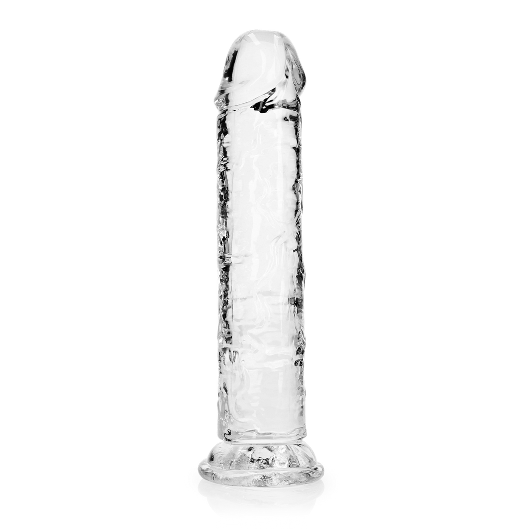 Gerader realistischer Dildo mit Saugnapf - 8'' / 20
