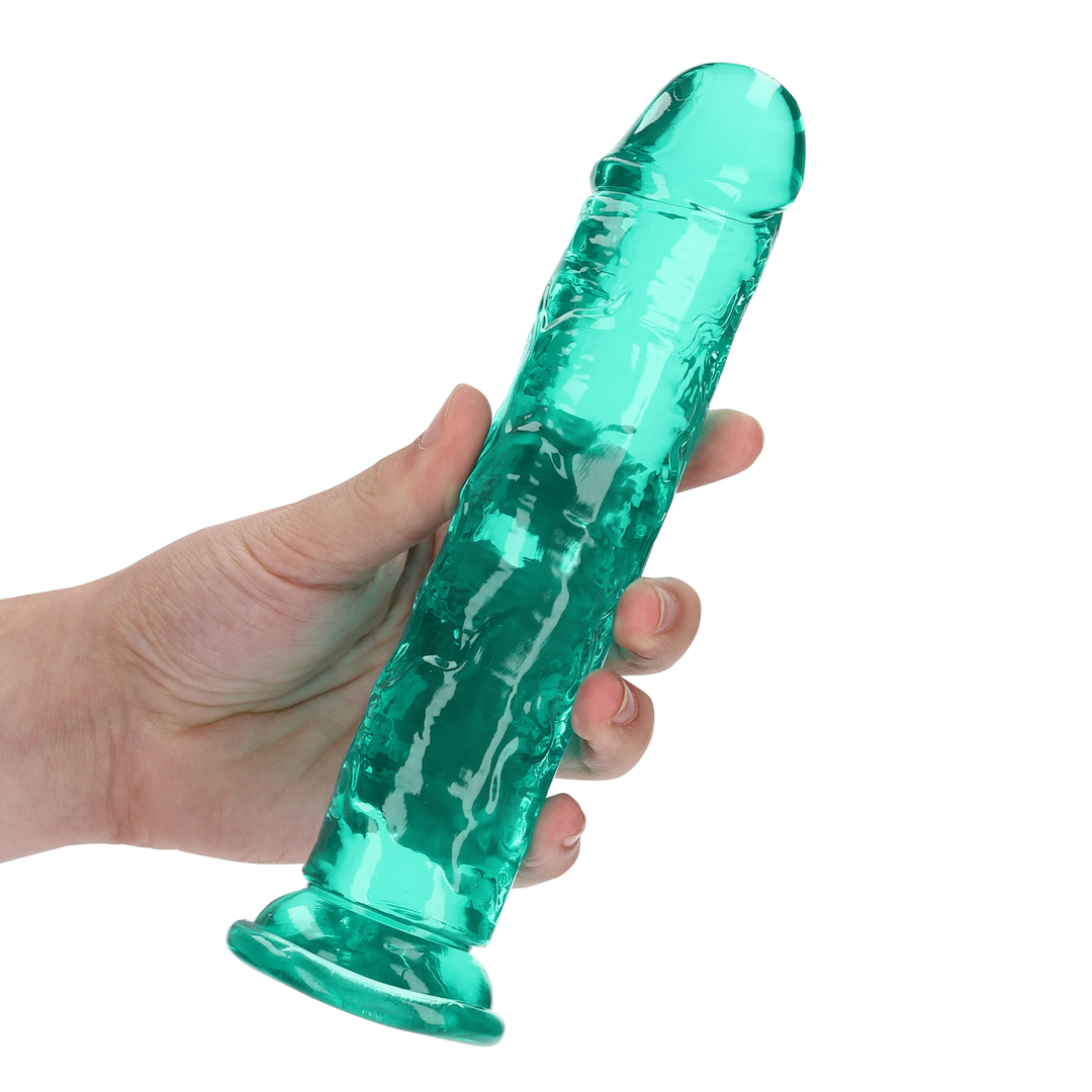 Gerader realistischer Dildo mit Saugnapf - 8'' / 20
