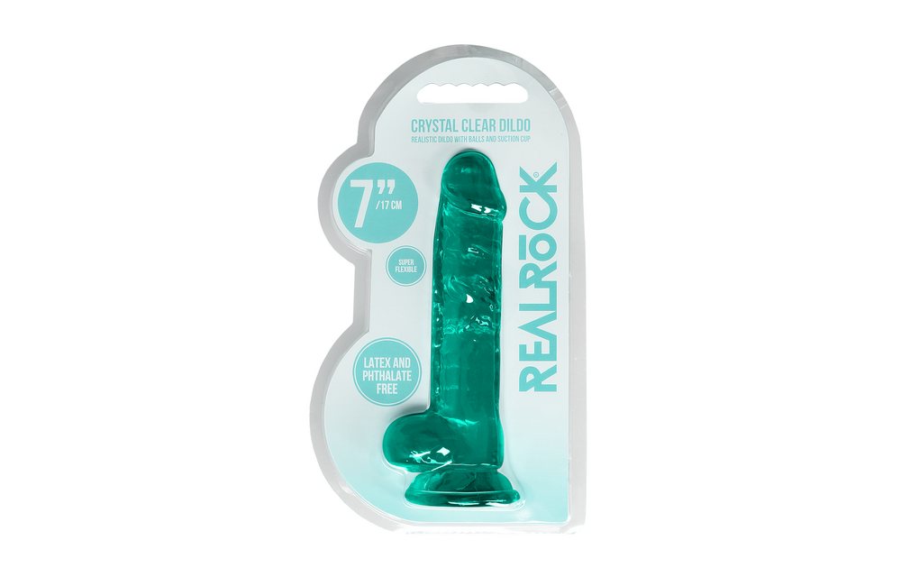 RealRock Realistische Dildo met Ballen 19 cm – Veilig & Sterk