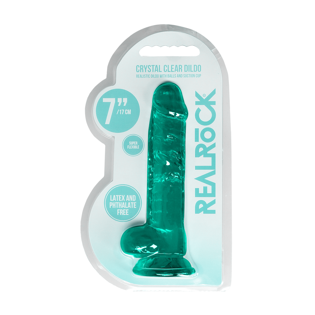 RealRock Realistische Dildo met Ballen 19 cm – Veilig & Sterk