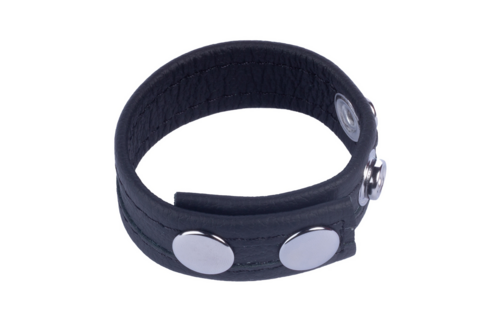 Tippy Leather Cock Ring Black | Enhance Your Erection in Style