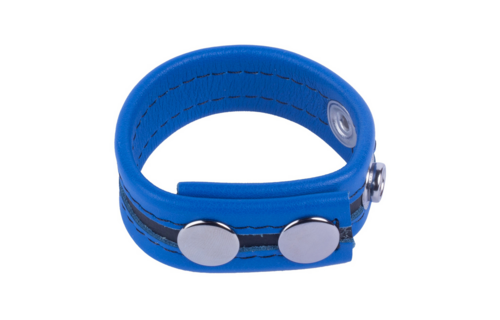 Tippy - Leren Cockring - Blauw