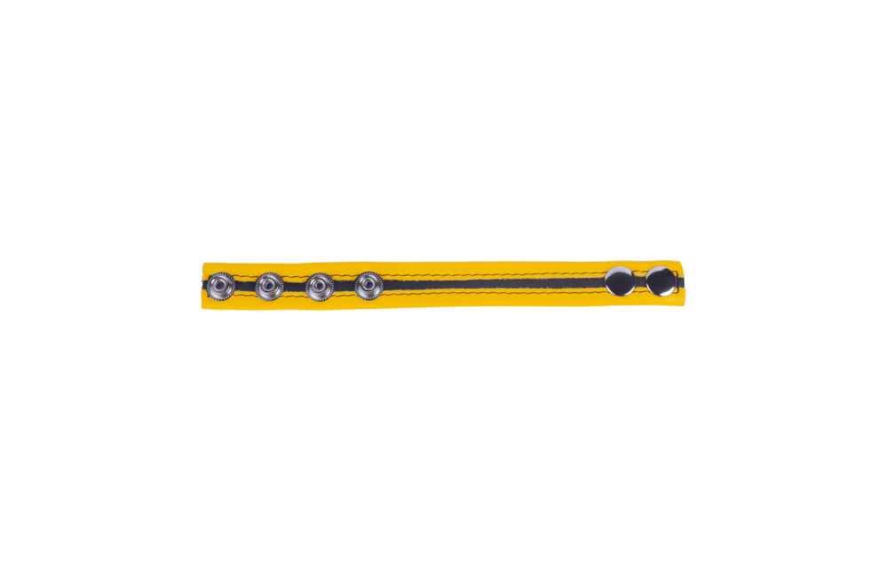 Tippy - Leather Cockring - Yellow