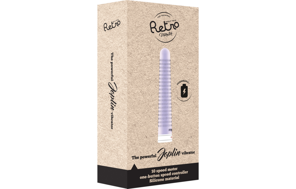 Joplin Vibrator Retro Stijl – 10 Snelheden & Textuur