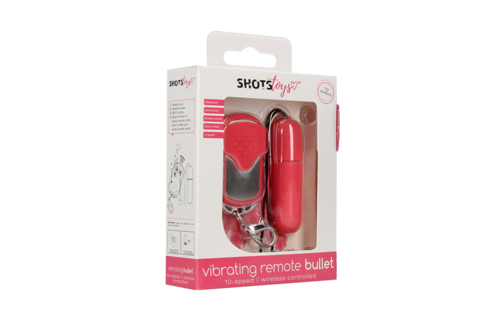 Vibrierende Bullet mit Fernbedienung