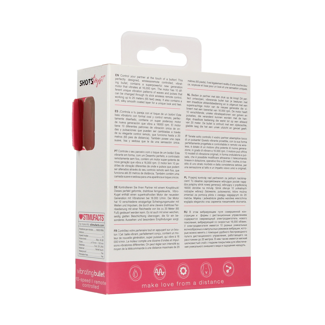 Vibrerende Bullet met Afstandsbediening