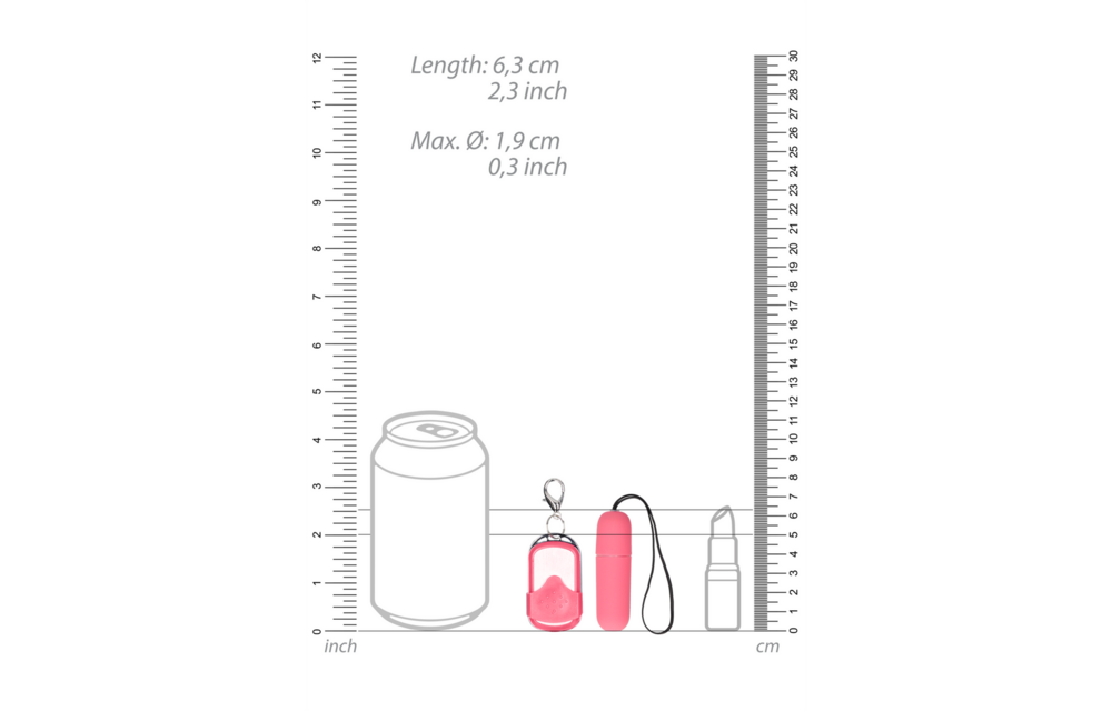 Vibrerende Bullet met Afstandsbediening