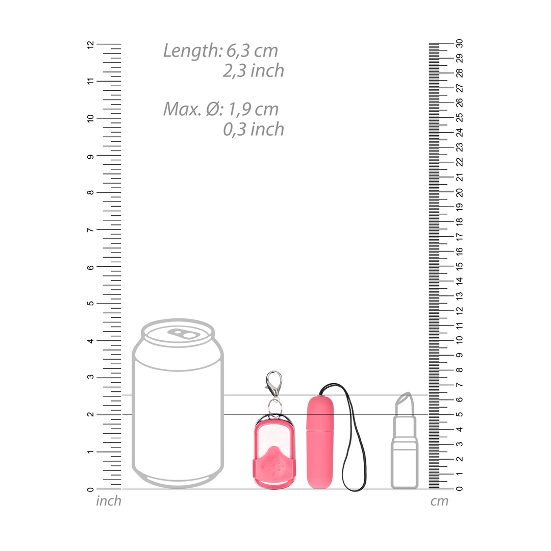 Vibrierende Bullet mit Fernbedienung