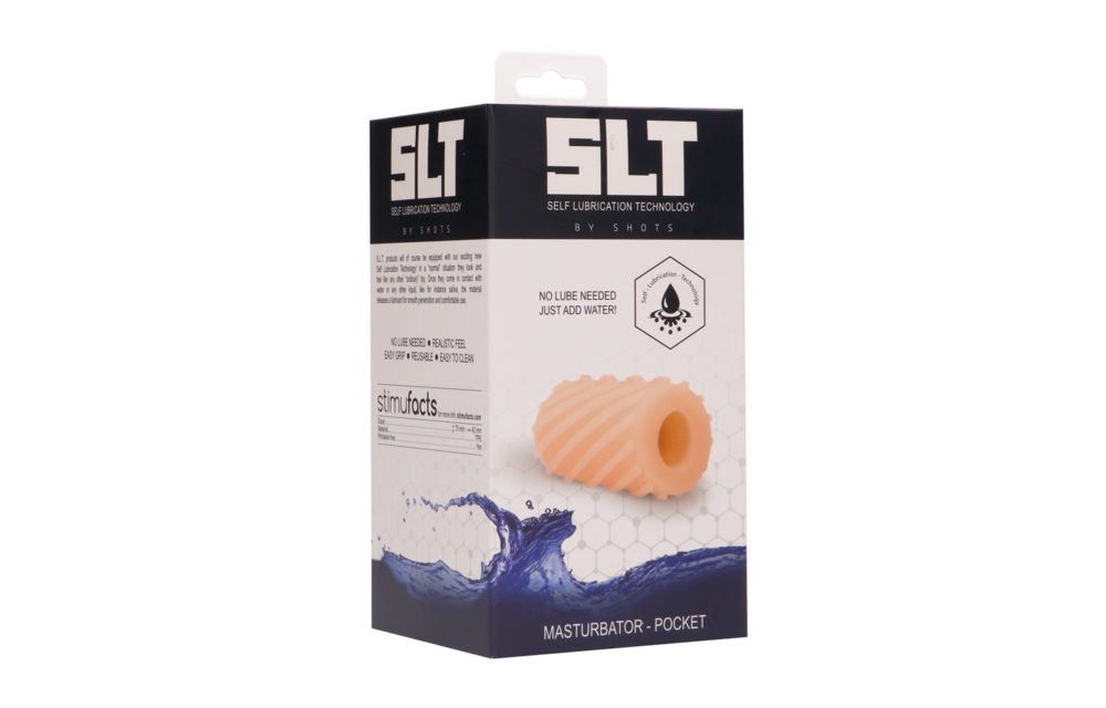 Zelfsmerende Pocket Masturbator – Natuurlijk & Glad Genot