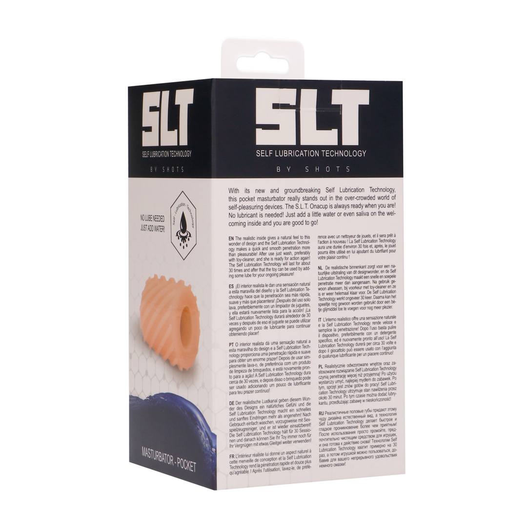 Self-lubricating Pocket Masturbator – Natural & Smooth Pleasure