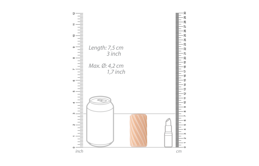 Selbstschmierender Taschenmasturbator – Natürliches & glattes Vergnügen
