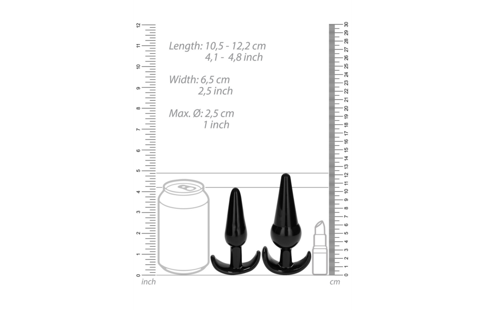 No.80 - 4-Piece Butt Plug Set