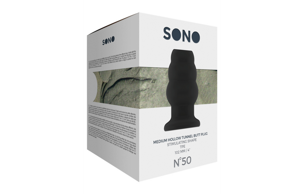 Nr. 50 Hohl-Tunnel-Buttplug 1,2 cm Medium – Komfort & Vergnügen