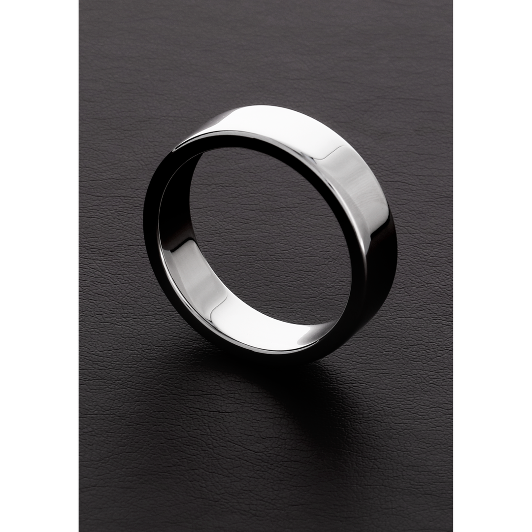 Flat C-Ring stainless steel – enhance your erection in style