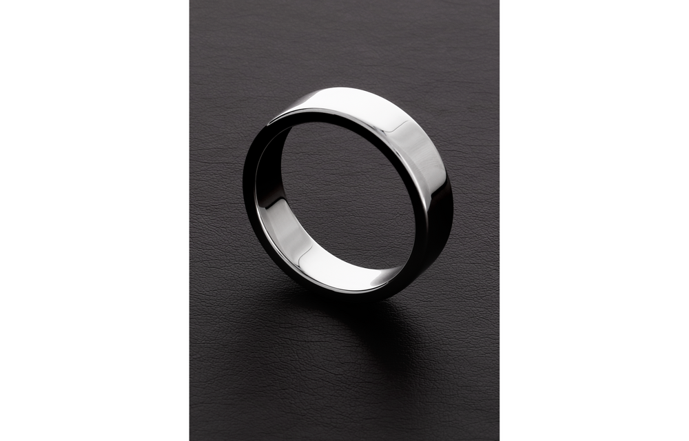 Flat C-Ring stainless steel – enhance your erection in style
