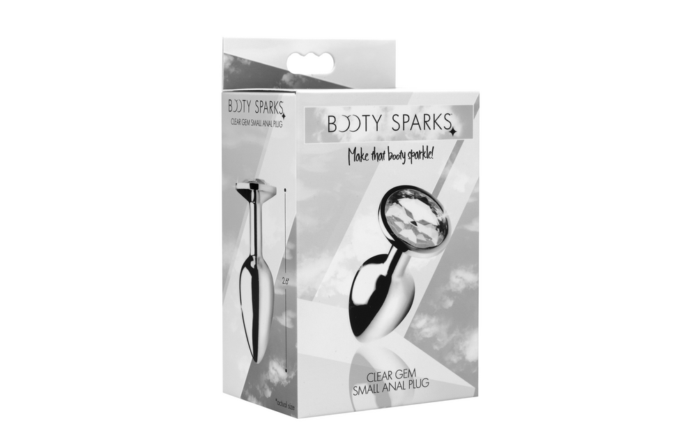 Klare Edelstein-Analplug Klein 7,2 cm – Elegant & Komfortabel