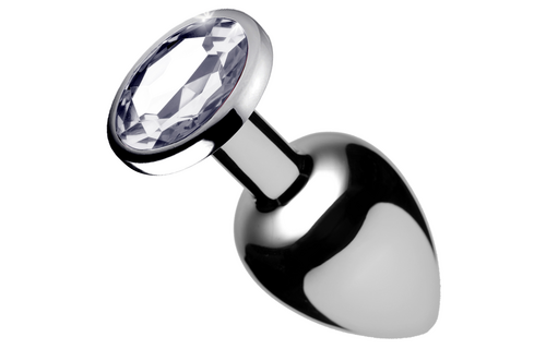 Klare Edelstein-Analplug Klein 7,2 cm – Elegant & Komfortabel