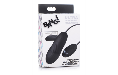 Pulsating Rechargeable Silicone Bullet – Intense Sensations