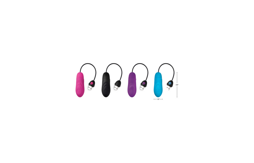 Pulsating Rechargeable Silicone Bullet – Intense Sensations