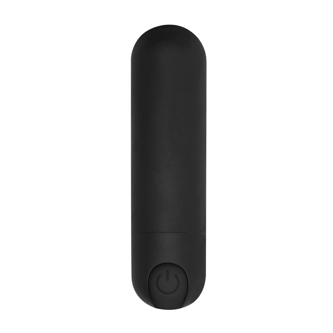 10 Speed Rechargeable Bullet Black – Compact & Powerful Pleasure