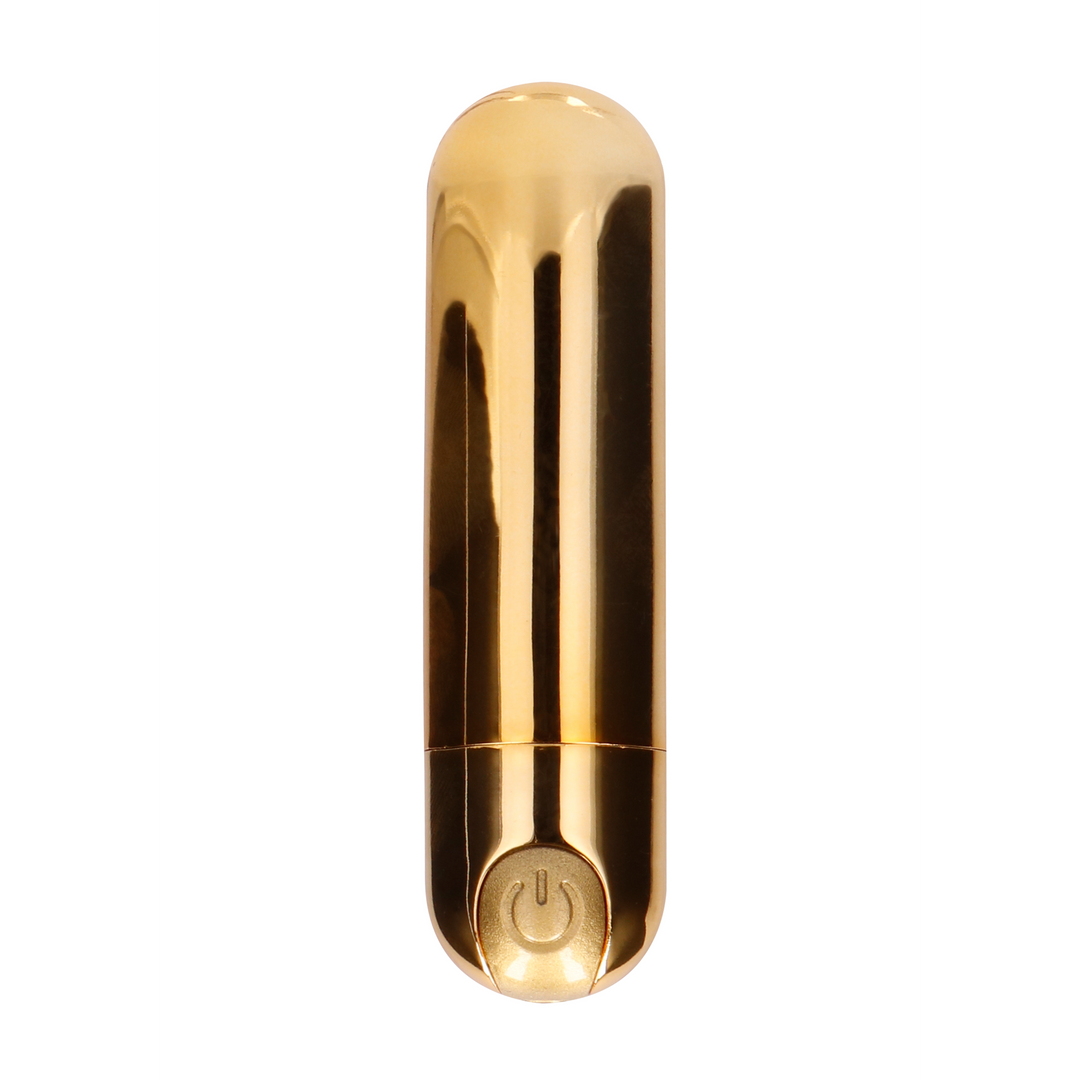 10 Speed Rechargeable Bullet Gold – Small & Powerful Pleasure