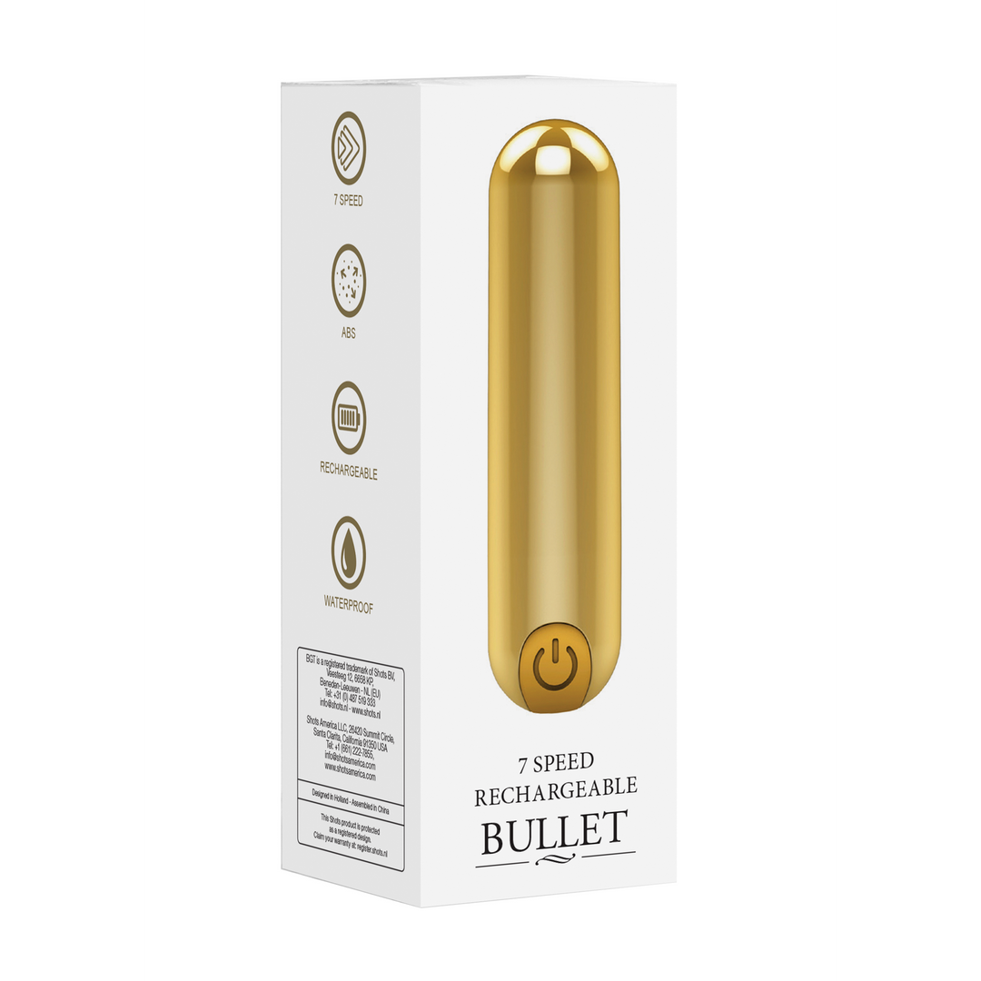 10 Speed Wiederaufladbarer Bullet Gold – Kleines & kraftvolles Vergnügen
